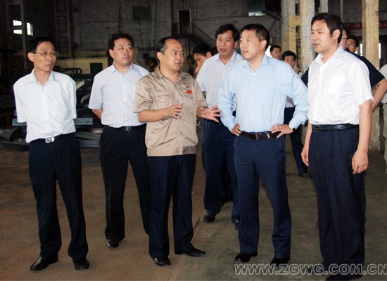 中国兵器装备集团公司领导莅舞考察调研