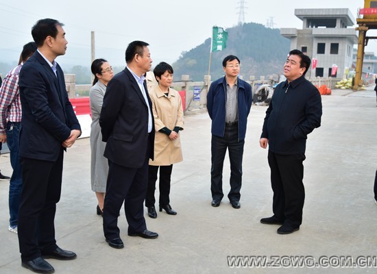 省环保厅副厅长师伟莅舞调研